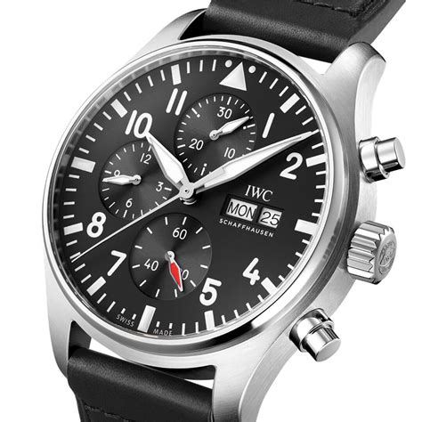 iwc pilots chronograph|iwc pilot chronograph edition.